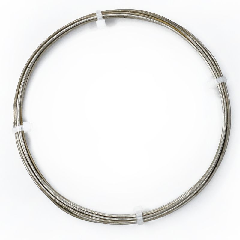 проволока нейзильбер (мягкая) для wire wrap, без покрытия, d 1.2 мм, 3 м