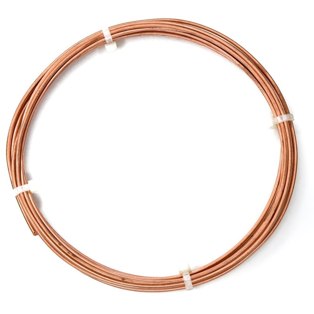 проволока медная для wire wrap, без покрытия, d 1.5 мм, 3.1 м