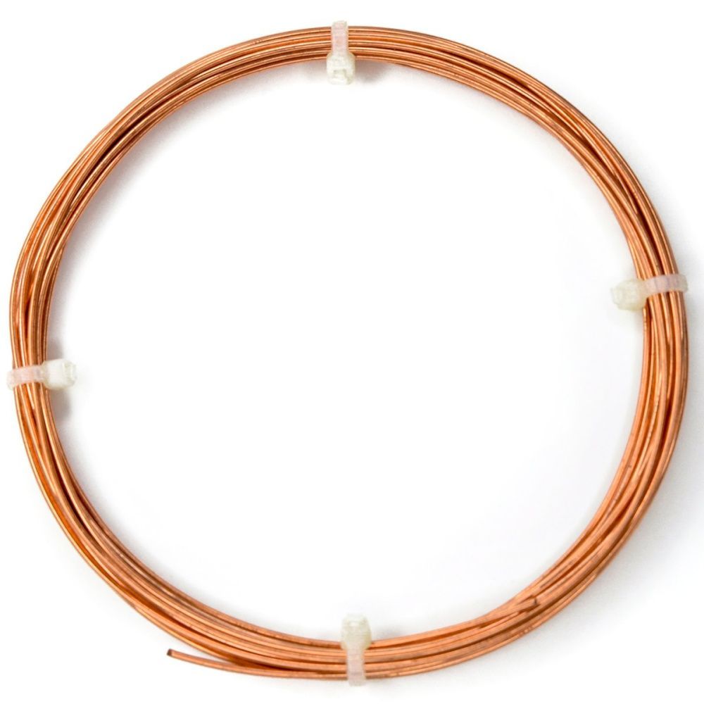 проволока медная для wire wrap, без покрытия, d 1.2 мм, 5 м