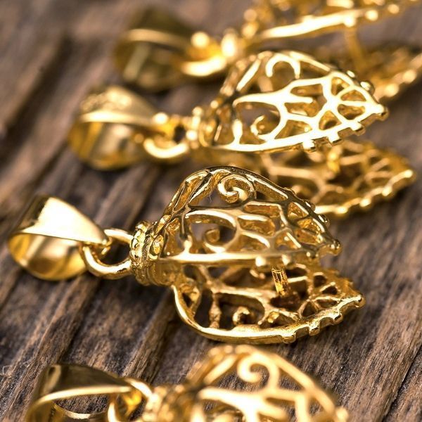 бейл "инди", цвет золото, 19х8х1 мм