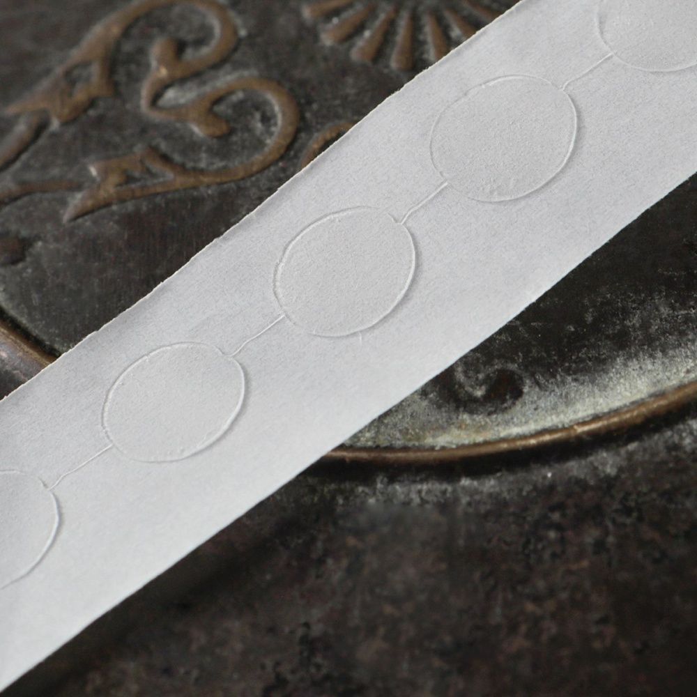 клеевые точки, цвет белый, 11 мм (рул 100 шт)