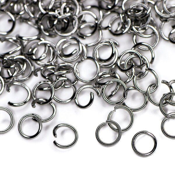 колечко соединительное 6, 304 stainless steel, цвет стальной, 6 мм (уп ок.150 шт)