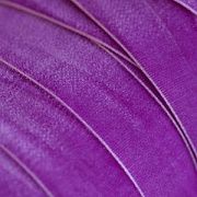Лента, бархат, цвет фиолетовый, ширина 19 мм