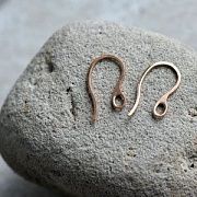 Швензы "Холли", сталь гипоаллергенная, цвет розовое золото, 21.5x11x1 мм