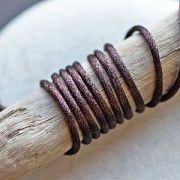 Шнур атласный для кумихимо, цвет коричневый, 1.5 мм