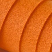 Фетр 824 темно-оранжевый, 1.2 мм, погонный метр шир. 1.1 м