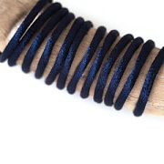 Шнур атласный, цвет прусский синий, 1.5 мм, уп 45 м