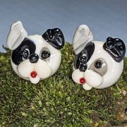 Бусина, Мурано "Пёсик Бим", фигурная, 20х19х17 мм