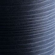 Лента, органза, цвет грифельно-серый, ширина 3 мм