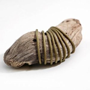 Шнур, полиэстер, паракорд, цвет хаки, 2 мм  