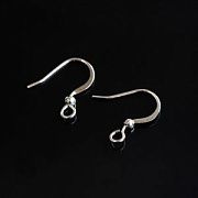 Швензы "Шарм", металл, покрытие родием, 18х17х0.8 мм