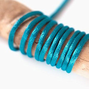 Шнур атласный для кумихимо, цвет белый, 1.5 мм