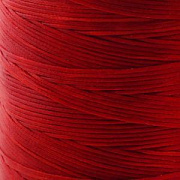 Шнур вощеный, цвет красный, 1х0.4 мм