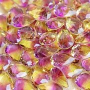 Кабошон стекло Кристалл, каплевидный, цвет Turmaline #9, 14х10 мм