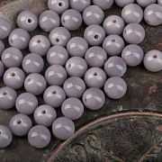 Бусина, стекло 10, цвет увядшей розы, 10 мм