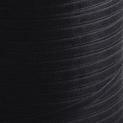 Лента, органза, цвет черный, ширина 3 мм