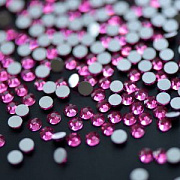 Стразы клеевые холодной фиксации DMC, розовый, SS16 (уп. 144 +/- 20 шт)