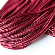 Сутаж, малина со сливками, 3х1 мм (уп 5 м)