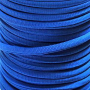 Шнур для ЛАЙКРА браслета, цвет синий, 5х3 мм