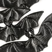 Подвеска металл "Batty", цвет черный, 26x76x7 мм