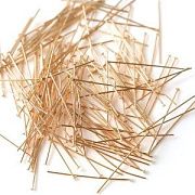 Пины-гвоздики, позолота, 35x0.7 мм