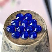 Стразы термоклеевые горячей фиксации DMC, синий электрик, SS20