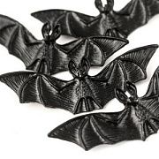 Подвеска металл "Batty", цвет черный, 26x76x7 мм