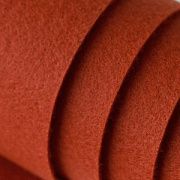 Фетр 837 кирпичный красный, 1.2 мм, погонный метр шир. 1.1 м