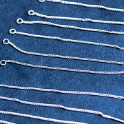 Пуссеты "Лайн", покрытие платина, 82-85x1 мм