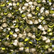 Стразы горный хрусталь, цвет оливковый, 2.8 мм (уп 10 шт)