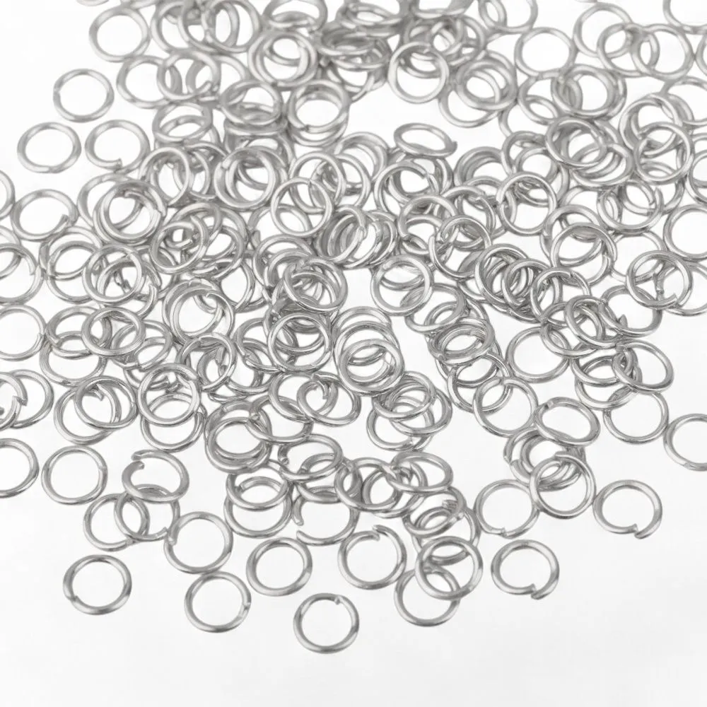 колечко соединительное 5, цвет платина, 5х0.7 мм