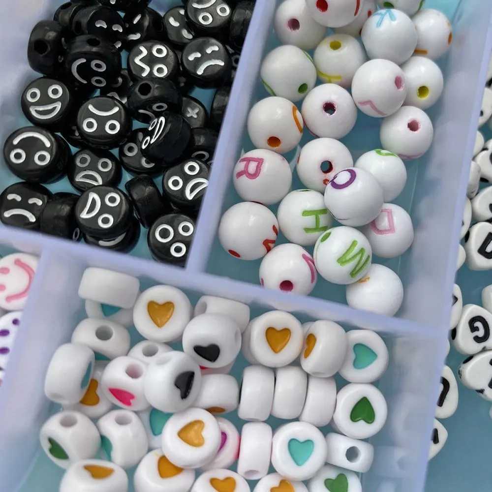 набор бусин в органайзере "марина"