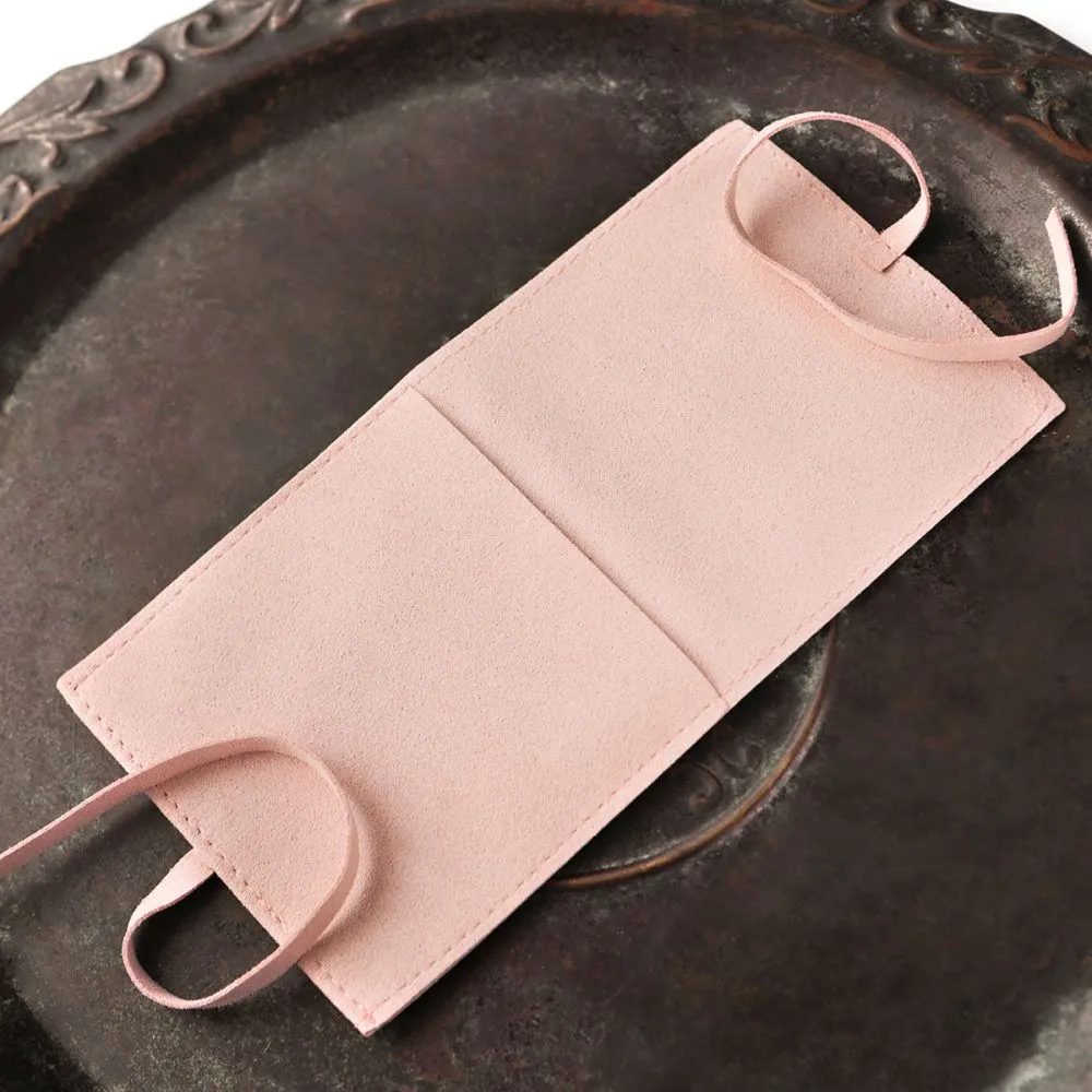 конверт для украшений, микрофибра, цвет карамельный, 80х80 мм