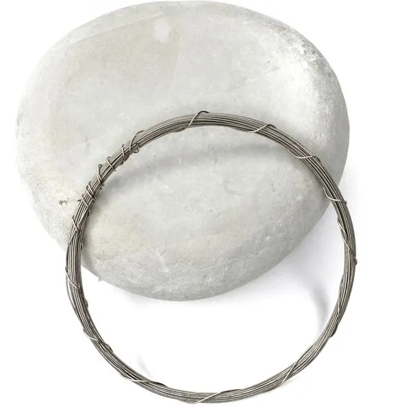 проволока нейзильбер (мягкая) для wire wrap, без покрытия, d 0.5 мм, 8 м