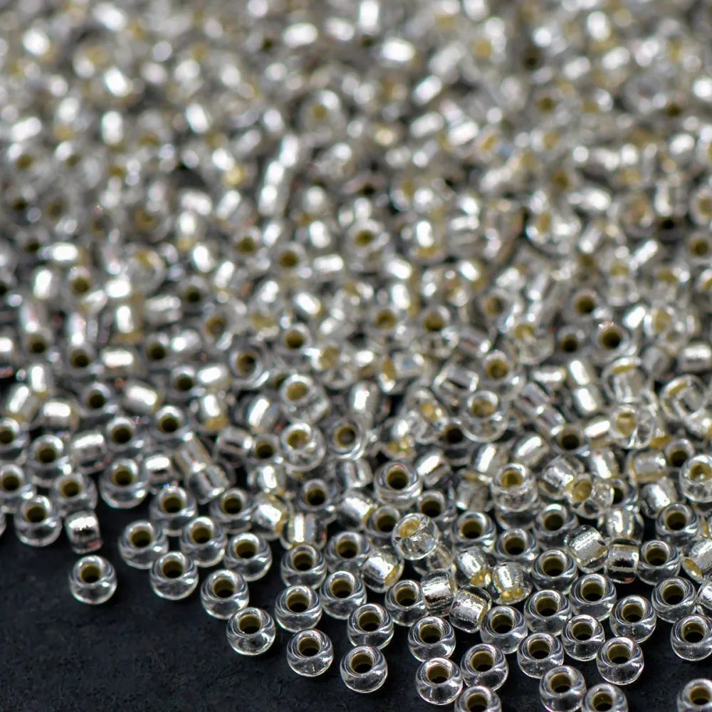Бисер MIYUKI бисер японский miyuki round rocailles 15/0 rr-001 (уп 5 г)