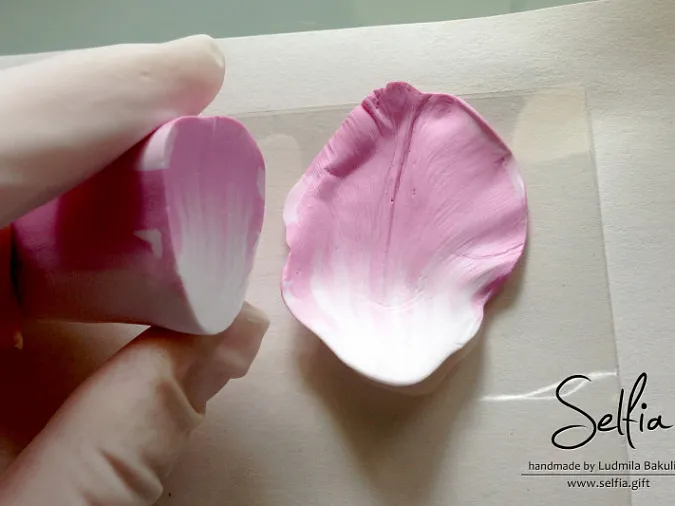 Как сделать тюльпан из полимерной глины или холодного фарфора