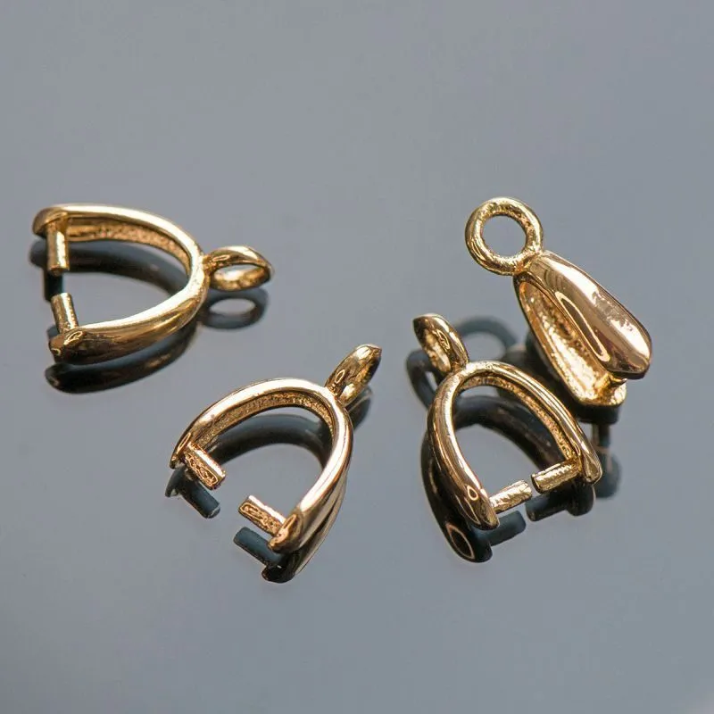 бейл, позолота, 11x8x3 мм